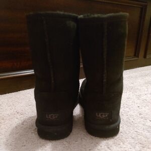 Women's UGG Black Suede Boots